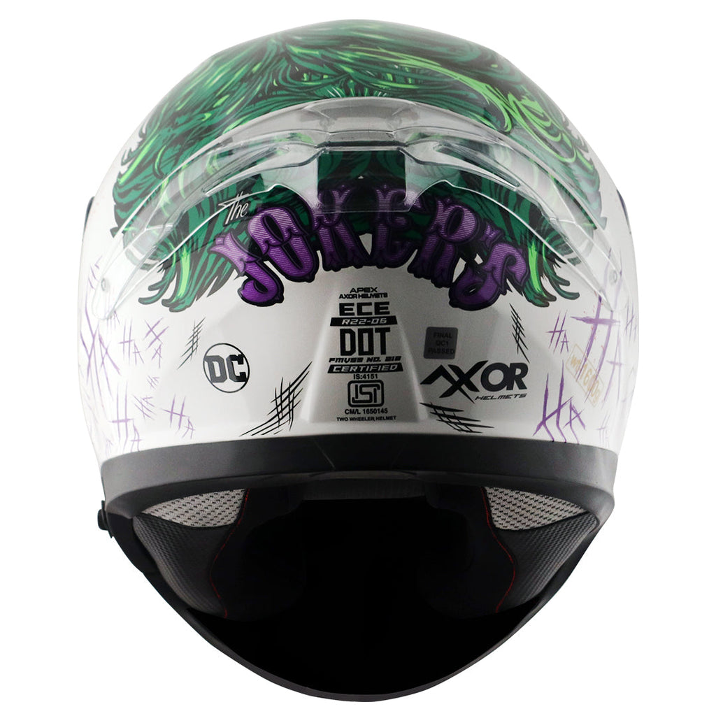 AXOR APEX DC JOKER FULL FACE SPECIAL EDITION HELMET