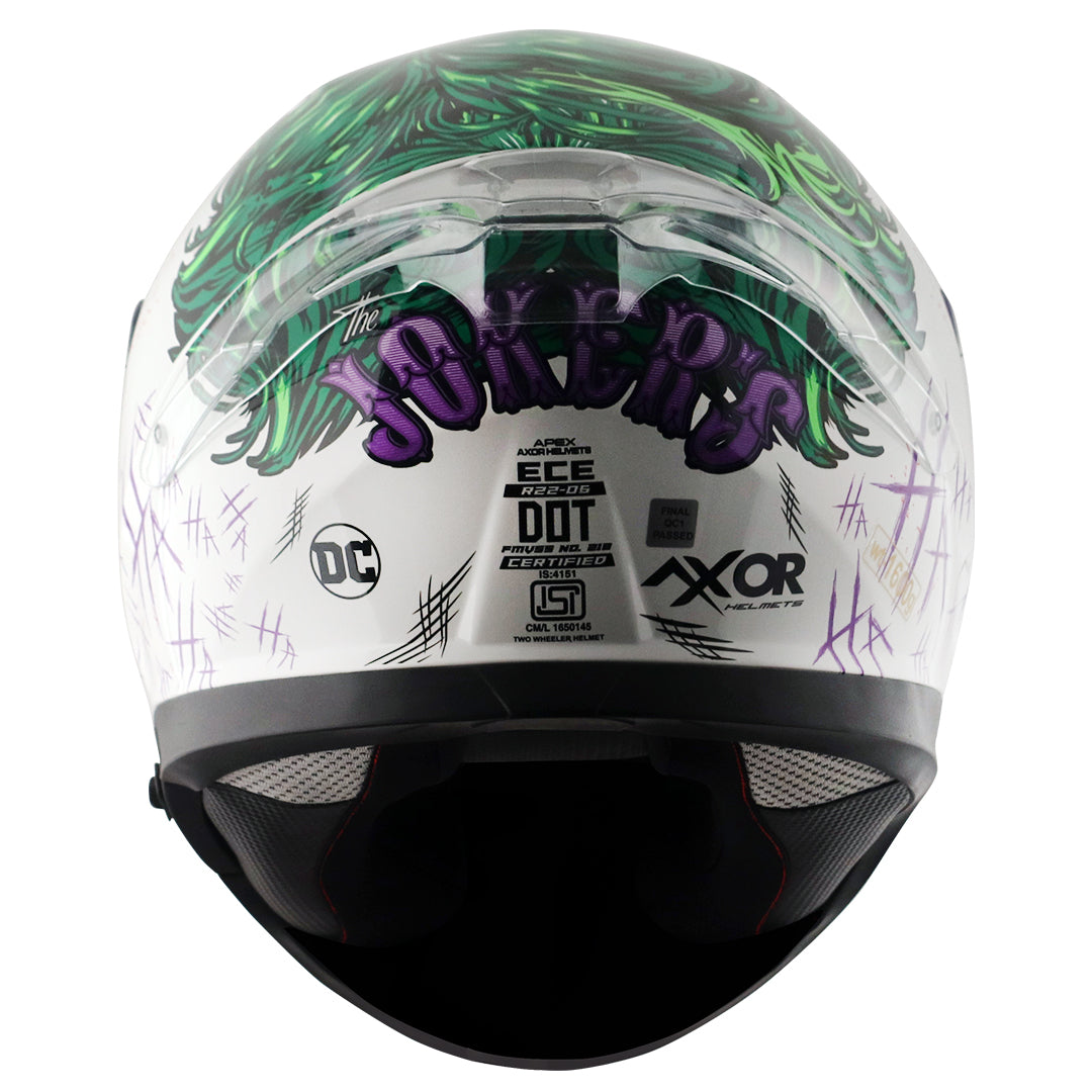 AXOR APEX DC JOKER FULL FACE SPECIAL EDITION HELMET