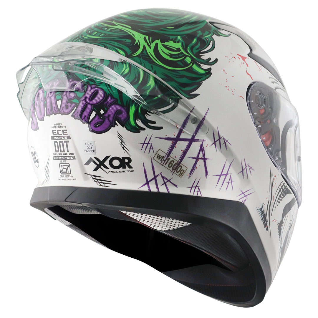 AXOR APEX DC JOKER FULL FACE SPECIAL EDITION HELMET