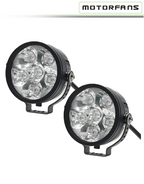MOTORFANS L6R PRO | 100W (PAIR) FULLY DIMMABLE 6500K 10000LM COMBO BEAM LED AUXILIARY LAMP