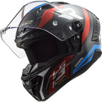 LS2 FF805 THUNDER CARBON SUPRA RED BLUE FULL FACE HELMET