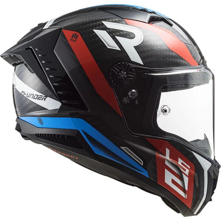 LS2 FF805 THUNDER CARBON SUPRA RED BLUE FULL FACE HELMET