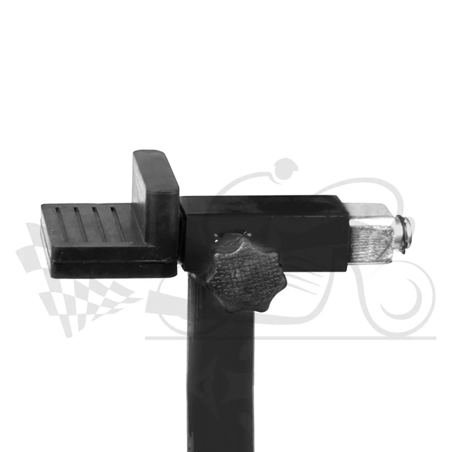 Dismantlable Rear Paddock Stand With 360 Rotation &amp; Skate Wheels (Bike Wt upto: 280 kgs) - Black