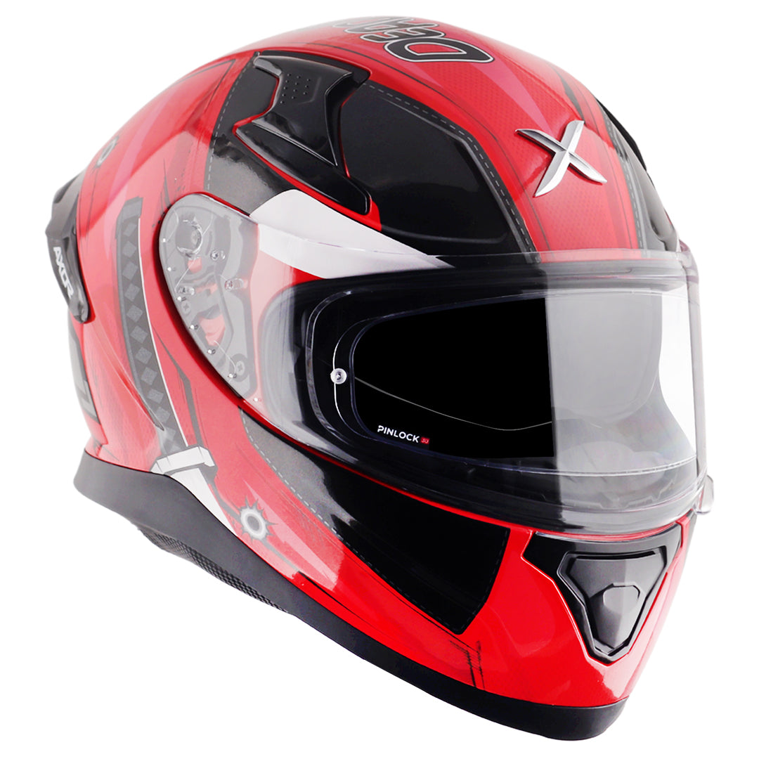 AXOR APEX MARVEL DEADPOOL EDITION FULL FACE HELMET