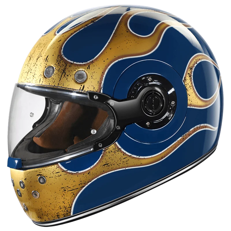 SMK RETRO INFERNO FULL FACE LIMITED EDITION HELMET (25/108)