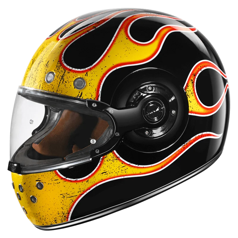 SMK RETRO INFERNO FULL FACE LIMITED EDITION HELMET (25/108)