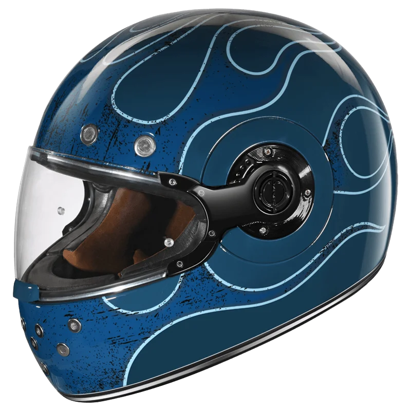 SMK RETRO INFERNO FULL FACE LIMITED EDITION HELMET (25/108)