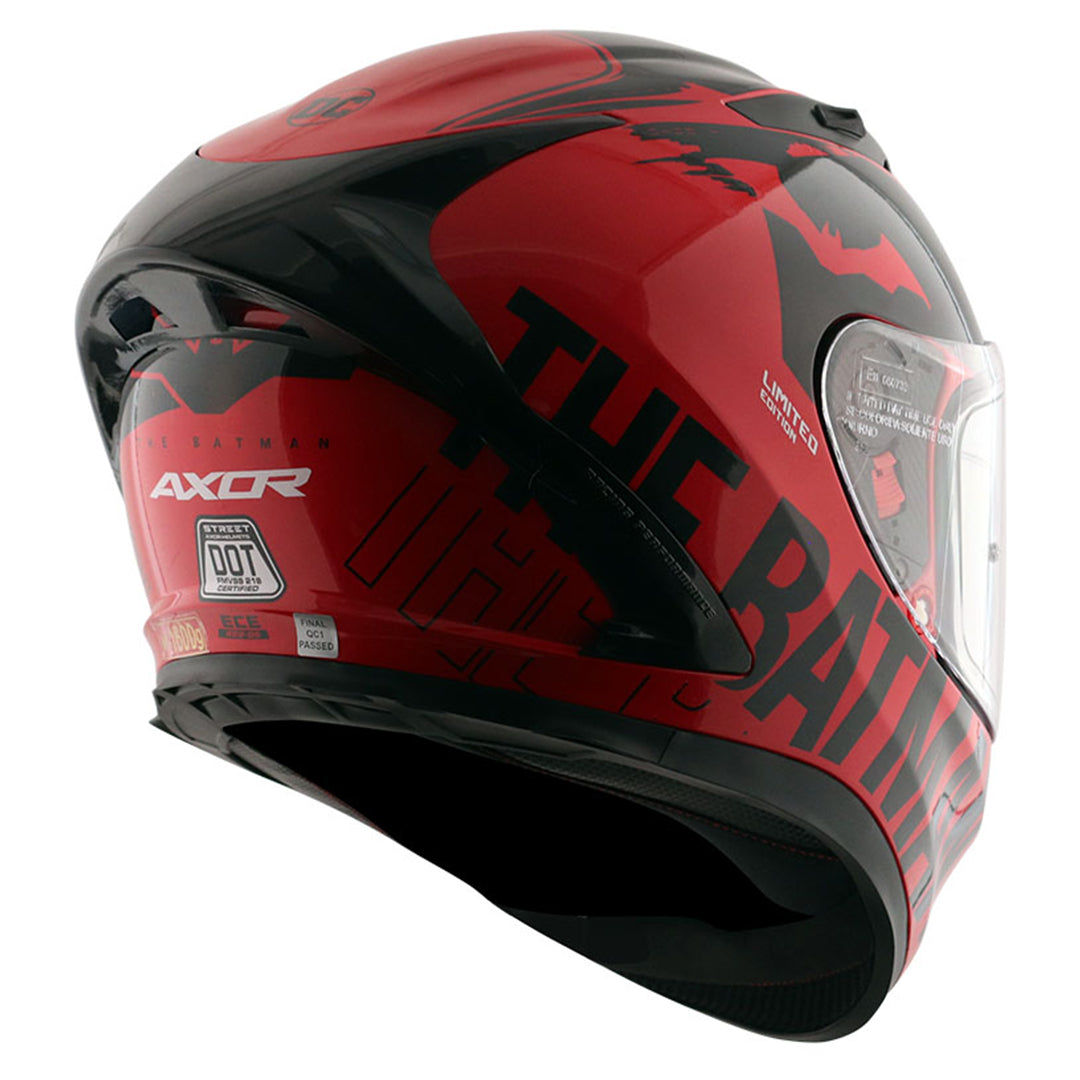 AXOR STREET DC BATMAN FULL FACE HELMET