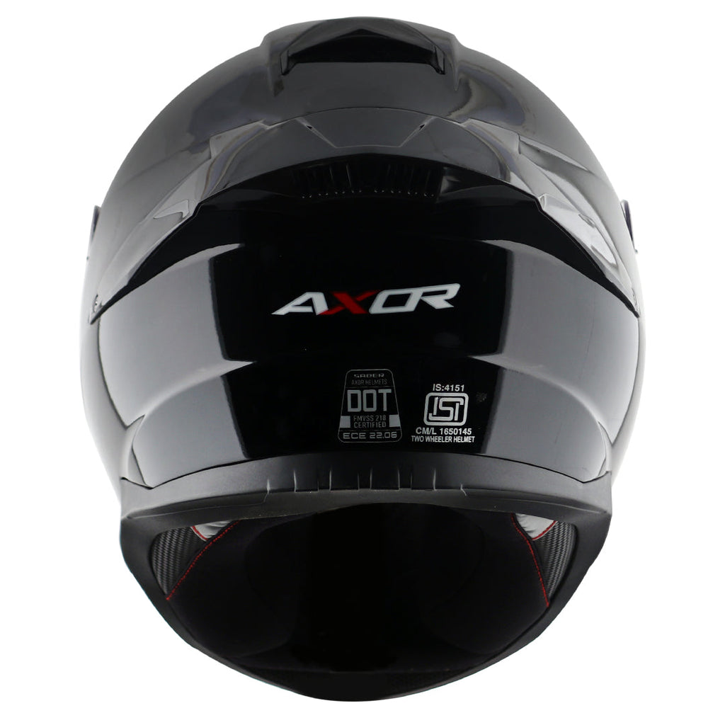 AXOR SABER SOLID NARDO GRAY  FULL FACE HELMET