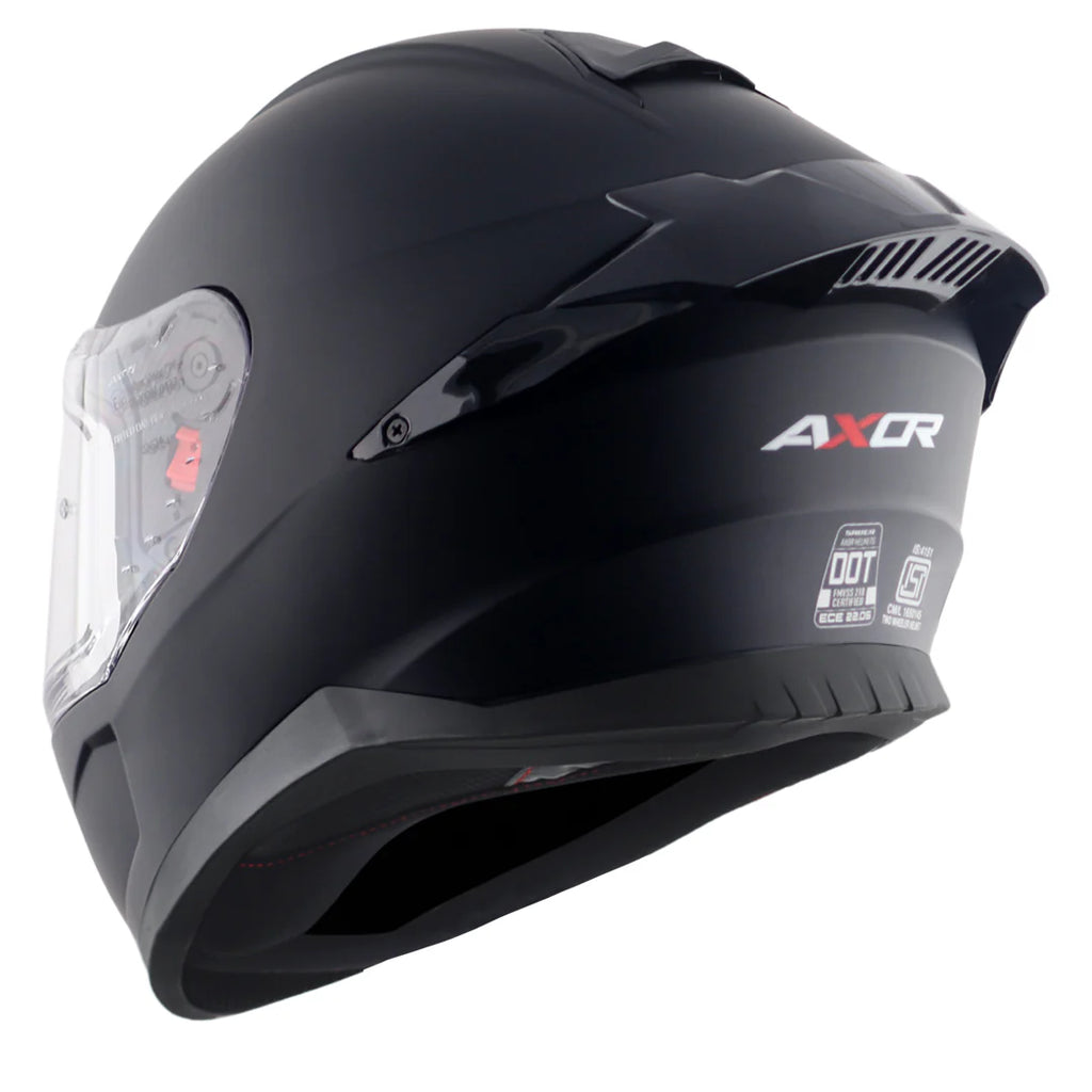 AXOR SABER SOLID NARDO GRAY  FULL FACE HELMET