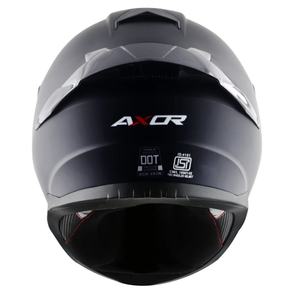 AXOR SABER SOLID NARDO GRAY  FULL FACE HELMET
