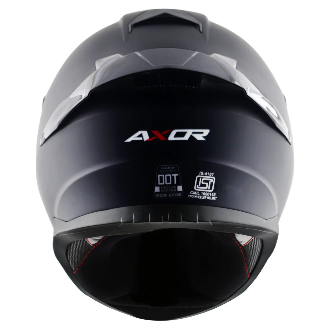 AXOR SABER SOLID NARDO GRAY  FULL FACE HELMET