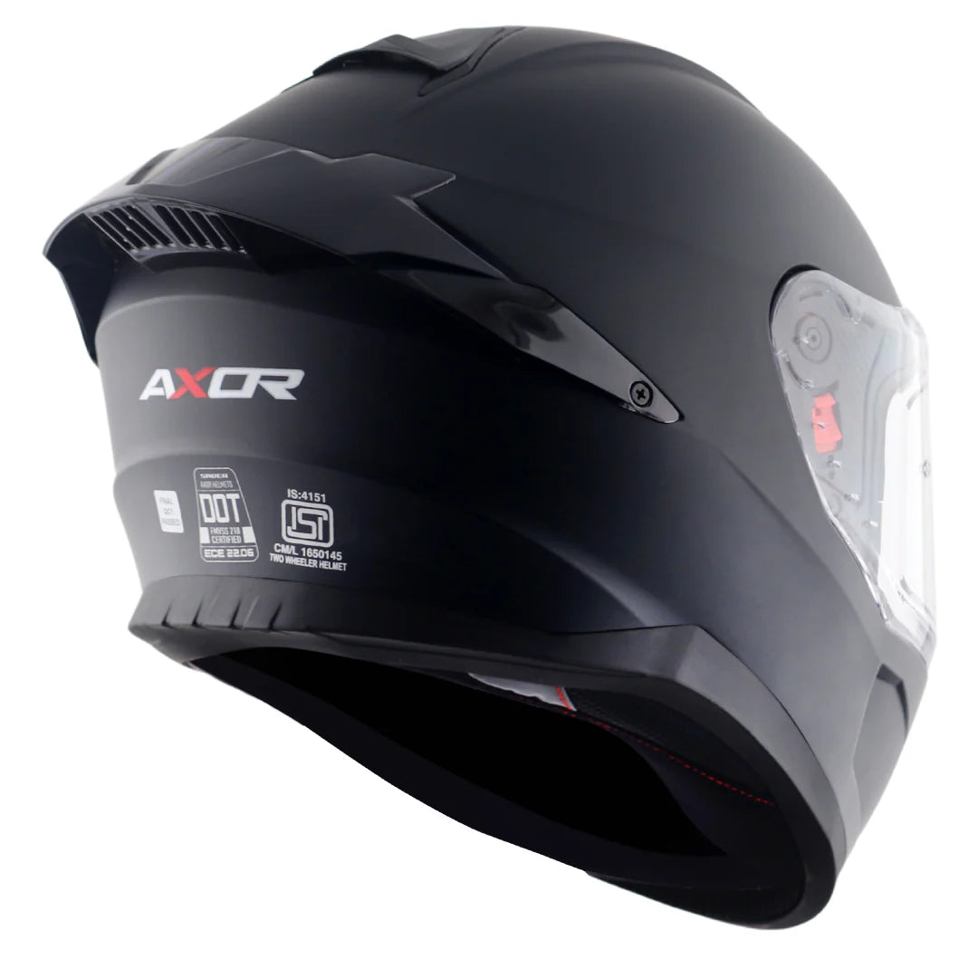 AXOR SABER SOLID NARDO GRAY  FULL FACE HELMET