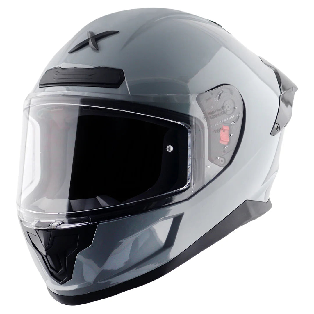 AXOR SABER SOLID NARDO GRAY  FULL FACE HELMET