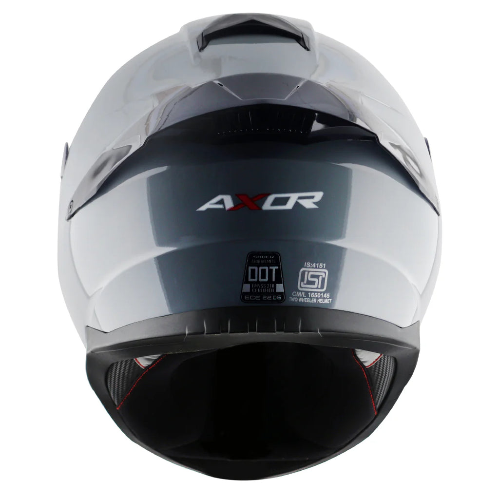 AXOR SABER SOLID NARDO GRAY  FULL FACE HELMET