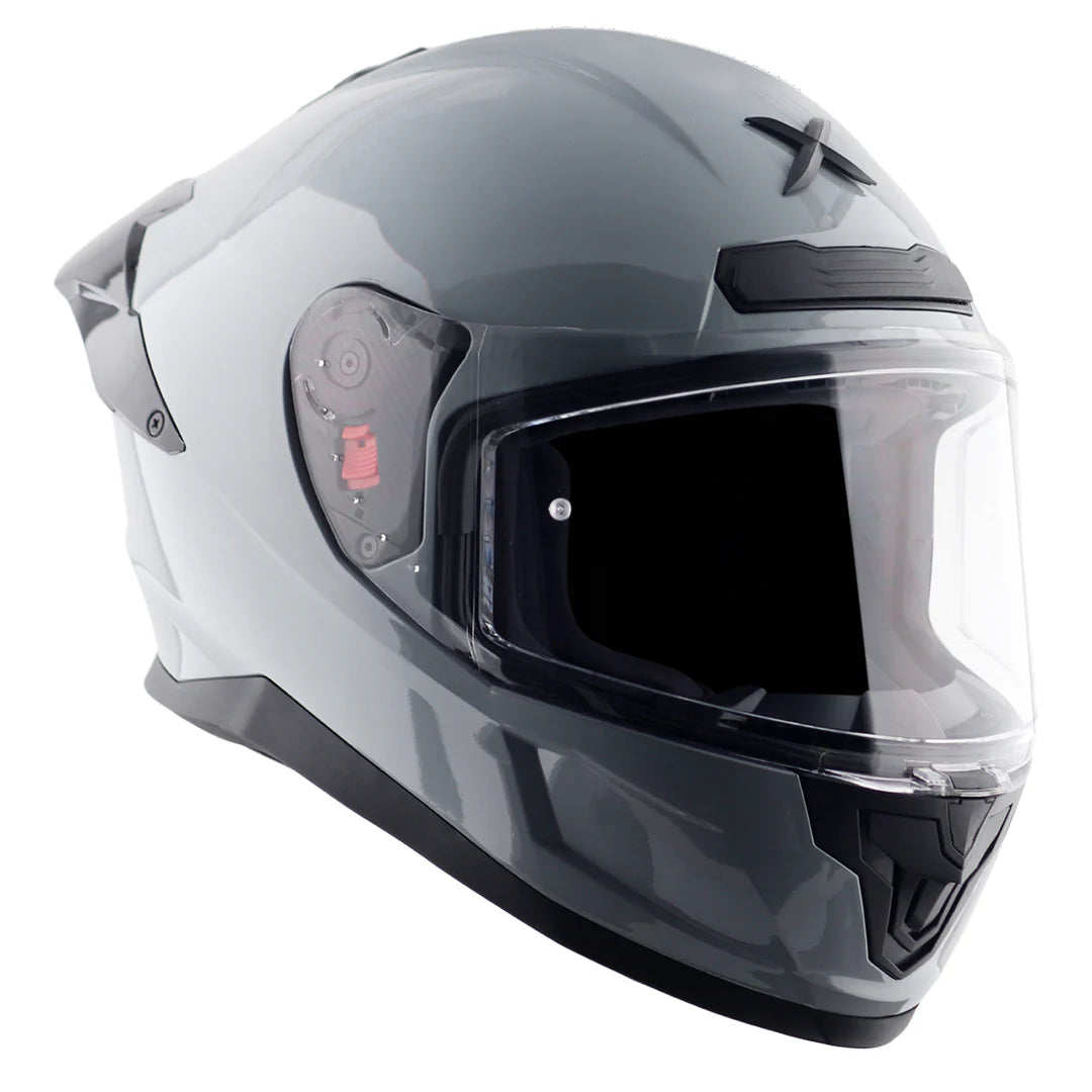 AXOR SABER SOLID NARDO GRAY  FULL FACE HELMET