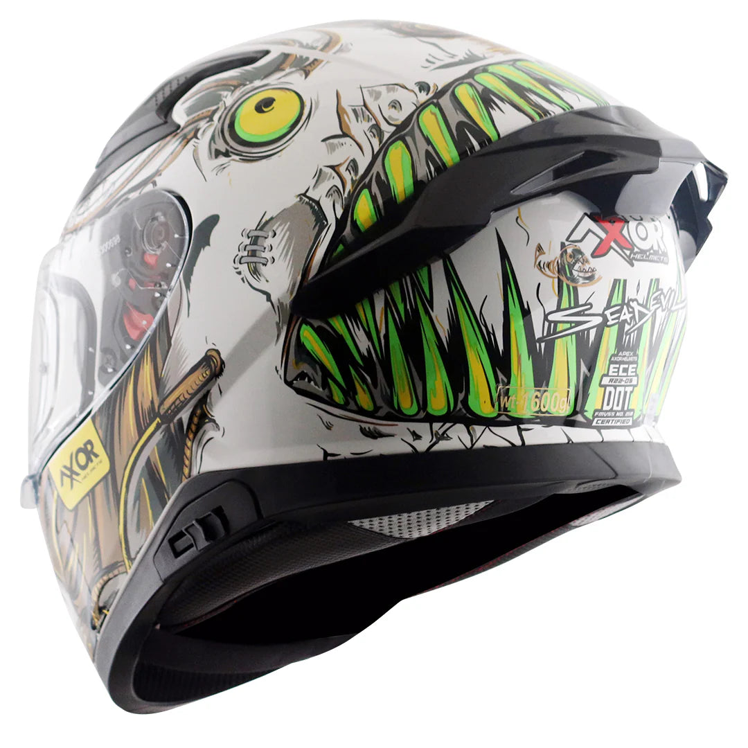 AXOR APEX SEA DEVIL FULL FACE HELMET