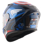 AXOR STREET MARVEL CAPTAIN AMERICA FULL FACE HELMET