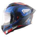 AXOR STREET MARVEL CAPTAIN AMERICA FULL FACE HELMET