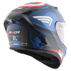 AXOR STREET MARVEL CAPTAIN AMERICA FULL FACE HELMET