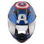 AXOR STREET MARVEL CAPTAIN AMERICA FULL FACE HELMET