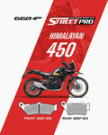 STREET PRO SEMI CERAMIC BRAKE PADS | ROYAL ENFIELD HIMALAYAN 450