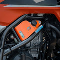 MOTOTORQUE COOLANT GUARD ORANGE | 2025 FOR KTM 390 ADVENTURE/ADVENTURE X
