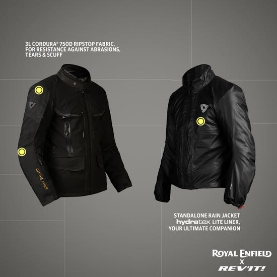 REV'IT X ROYAL ENFIELD  DARCHA MEN PREIUM TOURING JACKET